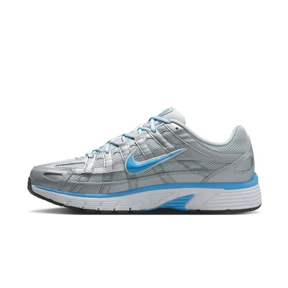 Nike P-6000 CD6404-025 Mens US 14 Metallic Platinum University Blue Shoes DDK708 - Picture 3 of 15